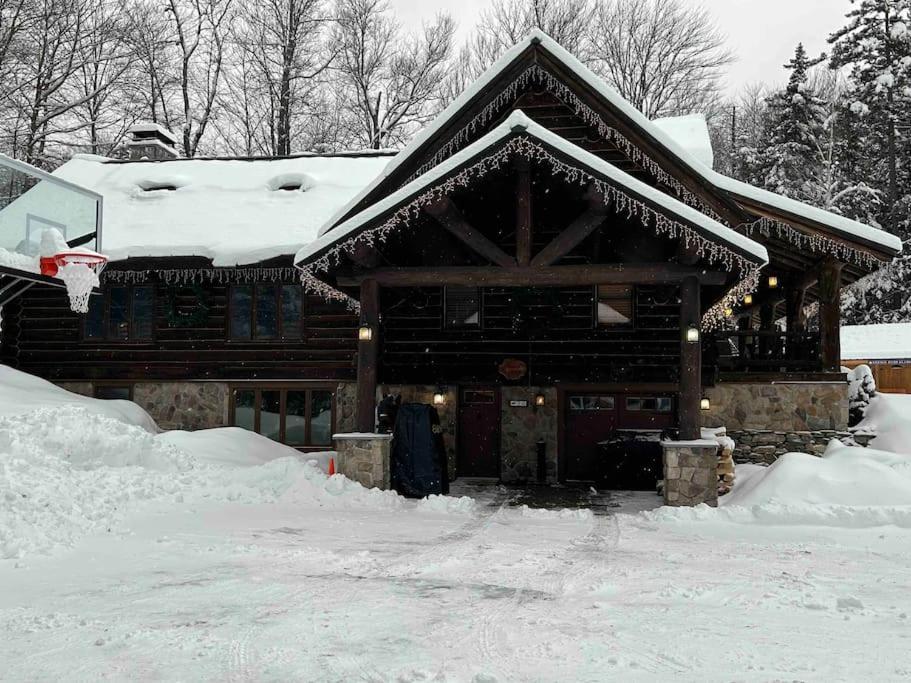 The Kresge Kabin - Authentic Grand Log Cabin. Villa Winhall Eksteriør billede